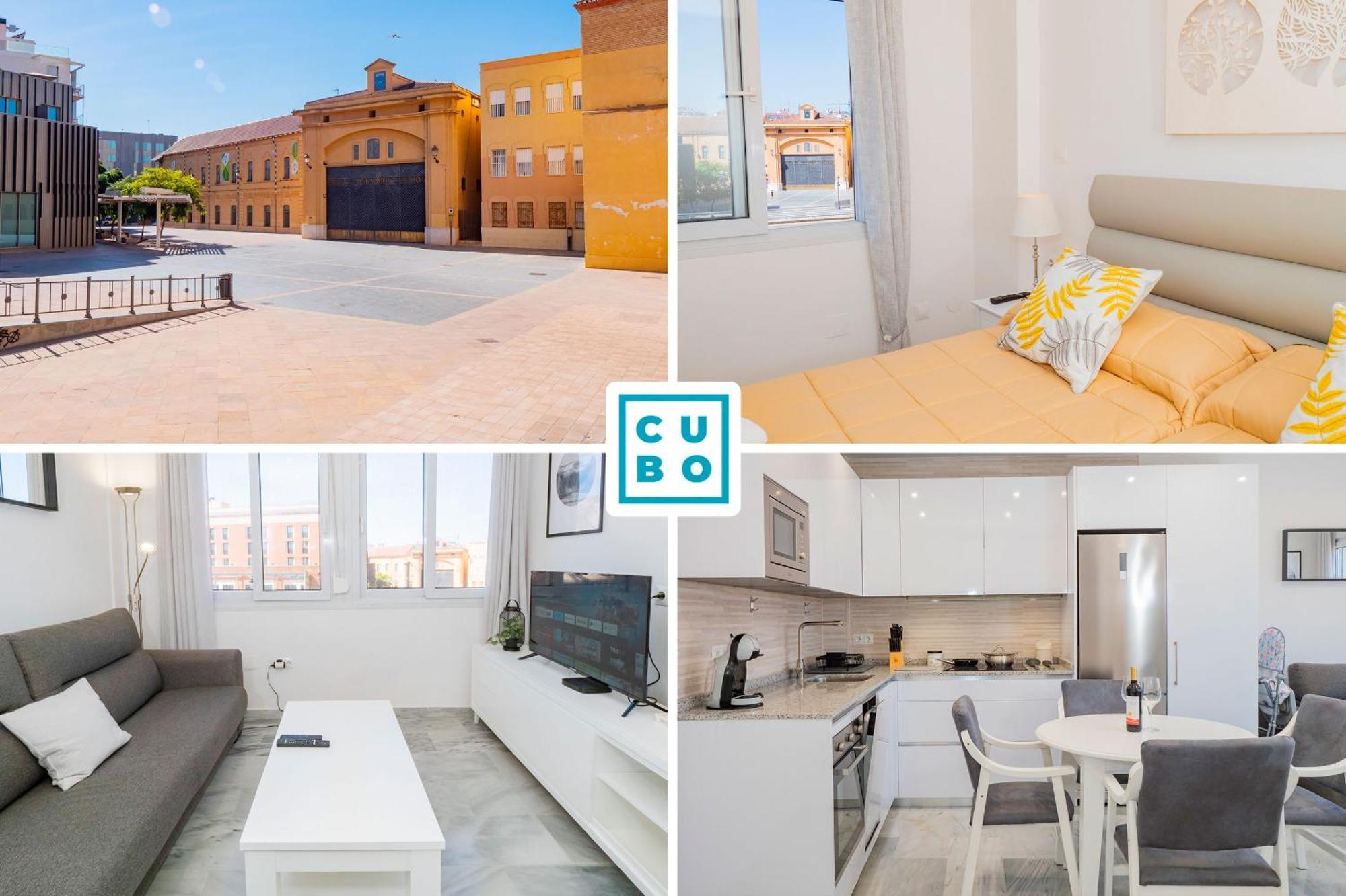 Cubo'S Apartamento Atocha With Optional Parking Malaga Exterior photo